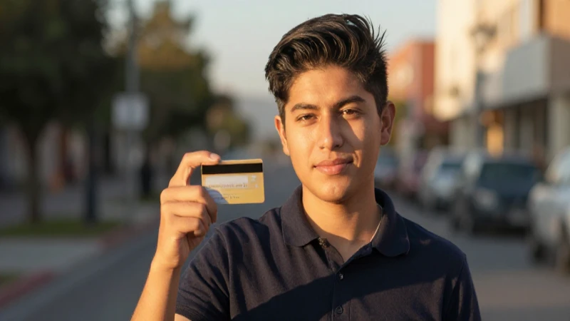 Becas Benito Juárez 2026: ¡Descubre la Nueva Entrega! 3 Estudiante mestizo mexicano con tarjeta débito