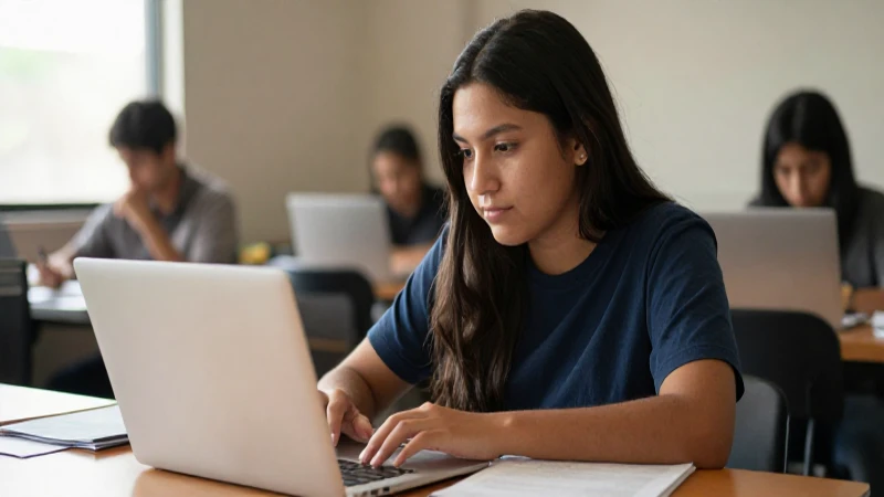 Beca Benito Juárez: ¡Actualiza TU NÚMERO y CORREO! 4 Estudiante mexicano estudia bajo luz cálida