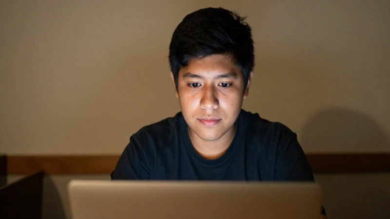 Beca Benito Juárez: ¡Actualiza TU NÚMERO y CORREO! 7 Estudiante mexicano sonríe a la luz tenue