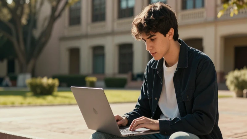 Beca de Manutención 2026: ¡Consíguela Rápido y Fácil! 4 Estudiante mexicano estudia al sol
