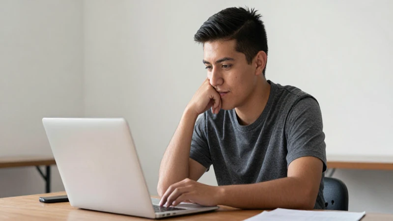 Beca de Manutención 2026: ¡Consíguela Rápido y Fácil! 3 Estudiante mexicano optimista con su laptop