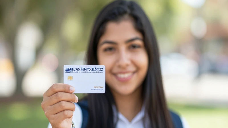 Becas Benito Juárez 2026: Requisitos y Montos Revelados 7 Joven estudiante mexicano, becado, luz suave