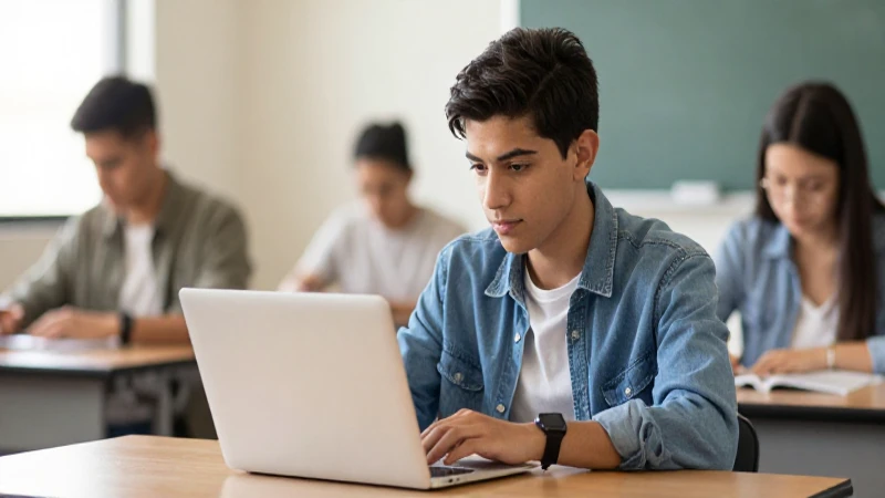 Beca Rita Cetina 2026: ¡Descubre los REQUISITOS y MONTO! 5 Estudiante mestizo enfocado en su computadora
