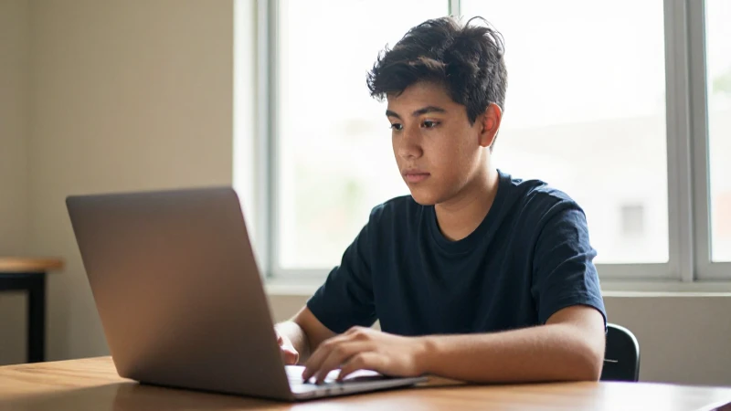 Beca UNAM: ¡Consigue tu apoyo para manutención fácilmente! 3 Estudiante mexicano estudia bajo luz cálida