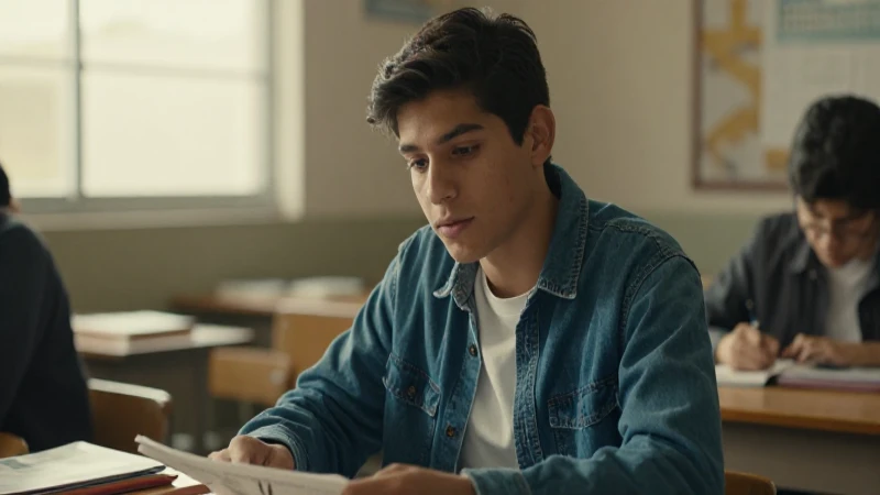 BECAS DE MEDIA SUPERIOR: ¡DESCUBRE REQUISITOS 2026! 3 Estudiante mexicano estudia bajo luz cálida