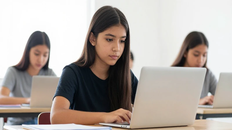 BECAS DE MEDIA SUPERIOR: ¡DESCUBRE REQUISITOS 2026! 5 Joven estudiante mexicano con portátil a la luz