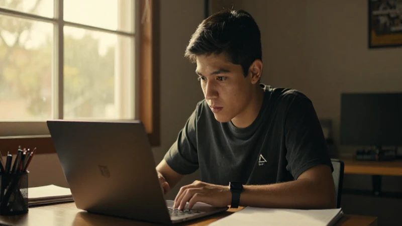 Becas de MANUTENCIÓN: ¡Descubre Cómo Obtenerlas! 8 Estudiante mestizo estudia bajo luz cálida