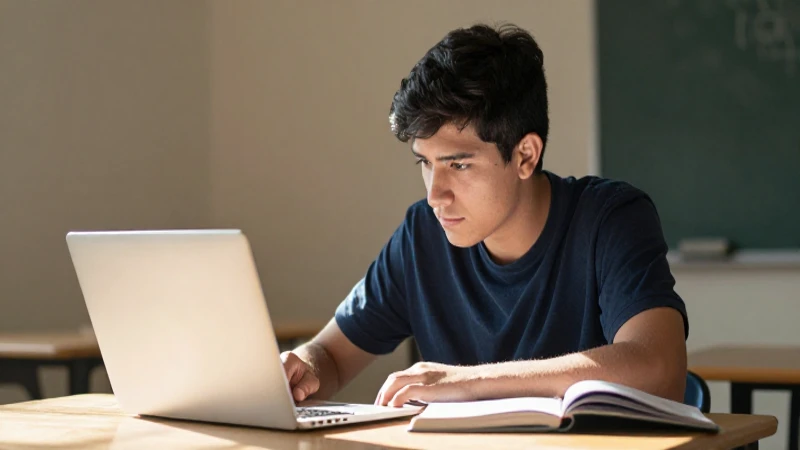 Becas Elisa Acuña 2026: Descubre Cómo Ganarlas ¡Ya! 3 Estudiante estudia bajo luz cálida y suave