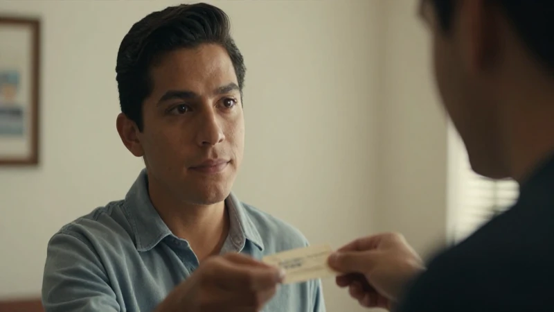 BECAS IEMS: ¡Descubre la NUEVA ENTREGA en CDMX 2026! 4 Joven mexicano recibe comprobante con luz cálida