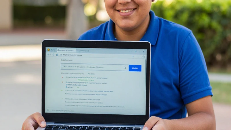 Estudiante mexicano busca universidad con alegría
