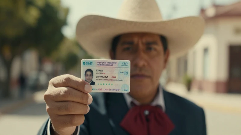 CITAS BIENESTAR: Cómo AGENDA tu Cita en 3 Pasos 4 Hombre mestizo mexicano con identificación oficial