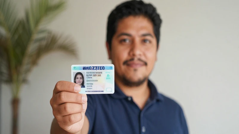 Mexicano mestizo con licencia y credencial