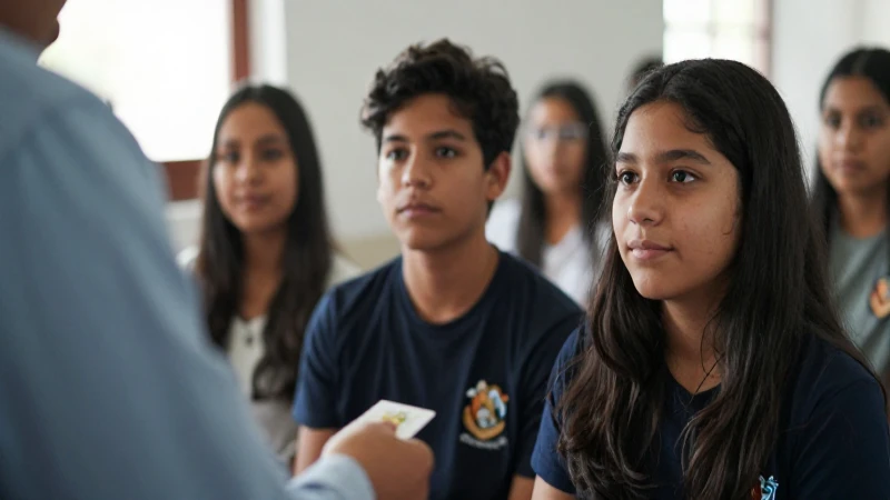 Joven estudiante recibe una carta misteriosa