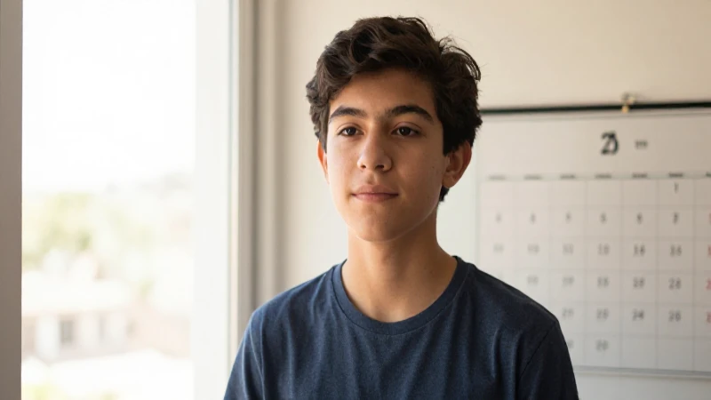 Becas Rita Cetina: ¡Conoce las Fechas Impresionantes! 3 Joven estudiante mestizo con luz cálida