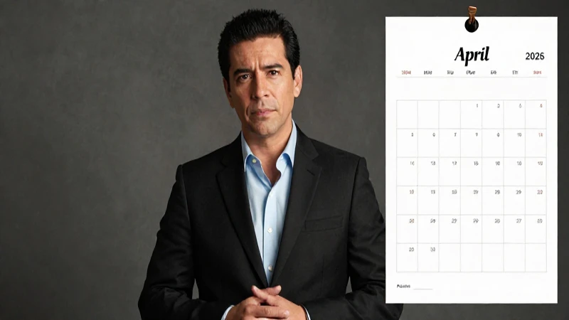 Hombre de negocios mexicano en abril de 2026