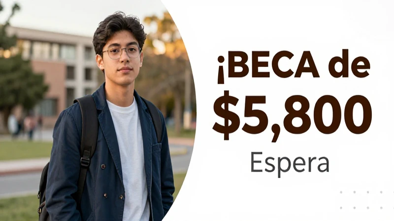 Beca universitaria para estudiantes mexicanos en junio