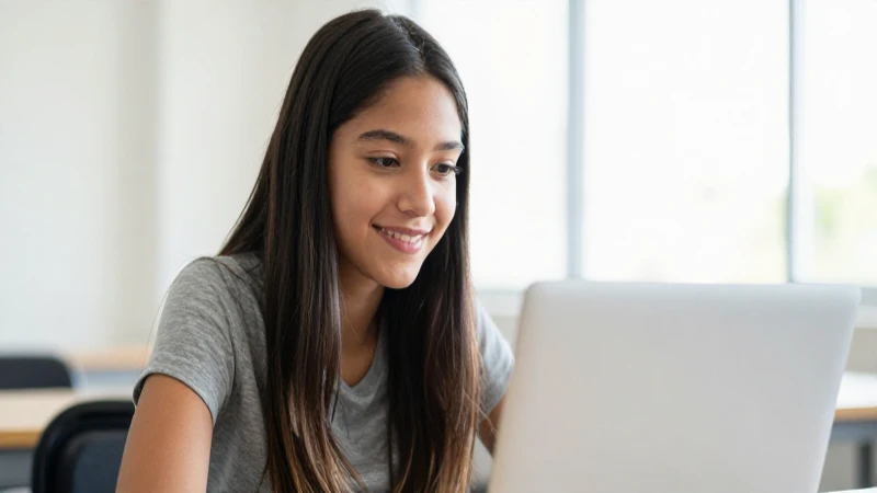 Recoge tu Beca RITA CETINA 2024: ¡Te contamos cómo! 3 Joven mexicano estudia con luz cálida