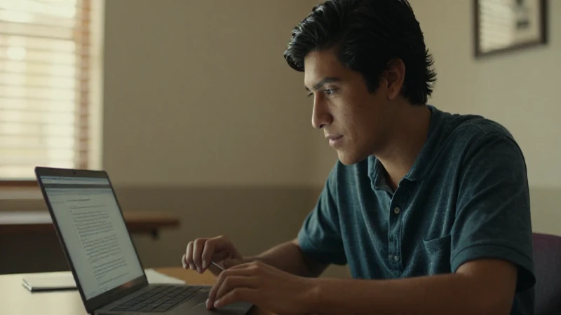 Descubre Pasos Clave para Obtener Becas Benito Juárez 2026 3 Estudiante mestizo joven estudia con luz cálida