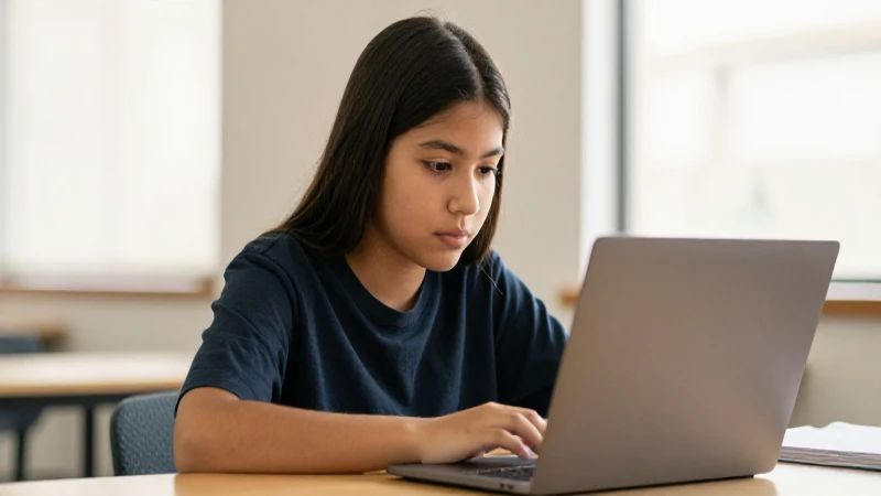Beca Rita Cetina 2026: ¡Descubre TODO sobre REGISTRO! 4 Joven estudiante mexicano con portátil abierto